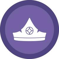 Aurora crown Vector Icon Design