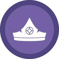 Aurora crown Vector Icon Design