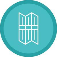 Folding Screen Vector Icon Design
