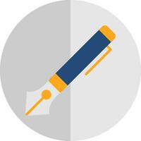 Ink Pen Vector Icon Design