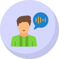 Voice Command Vector Icon Design
