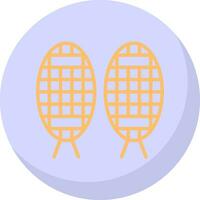 Snowshoes Vector Icon Design