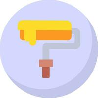 Paint Roller Vector Icon Design