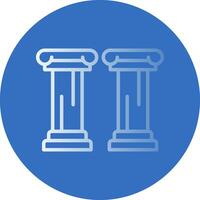 Column Vector Icon Design