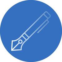 Ink Pen Vector Icon Design