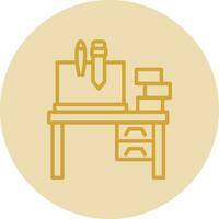 Desk Vector Icon Design