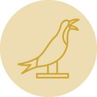 Arctic tern Vector Icon Design