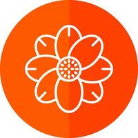 Arctic flower Vector Icon Design