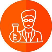 Scientist Vector Icon Design