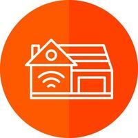 Smart Home Vector Icon Design