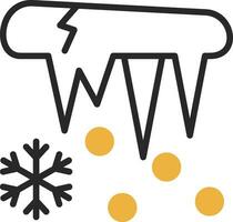 Icicle Vector Icon Design