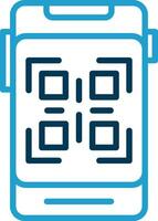 Qr Code Vector Icon Design