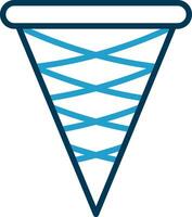 Ice cream cone Vector Icon Design