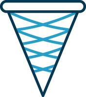 Ice cream cone Vector Icon Design