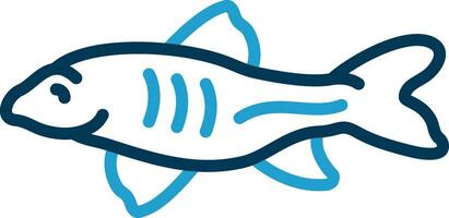 Arctic char Vector Icon Design