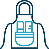 Apron Vector Icon Design