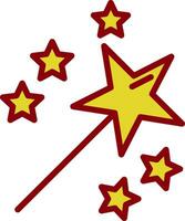 Magic Wand Vector Icon Design