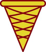 Ice cream cone Vector Icon Design