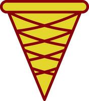 Ice cream cone Vector Icon Design