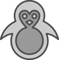 pingüino vector icono diseño