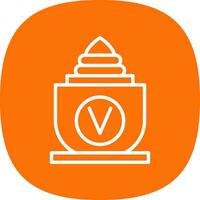 Vase Vector Icon Design