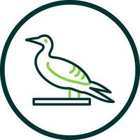 Northern gannet Vector Icon Design