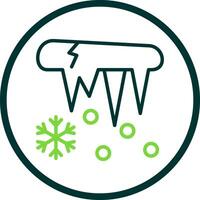 Icicle Vector Icon Design