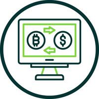 Cryptocurrency Vector Icon Design