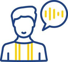Voice Command Vector Icon Design
