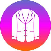 traje vector icono diseño