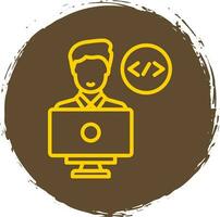 Programmer Vector Icon Design
