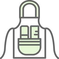 Apron Vector Icon Design