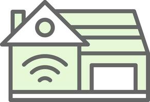 Smart Home Vector Icon Design