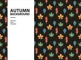 autumn vector wallpaper pattern seamless element floral backdrop harvest leaf fabric maple canada