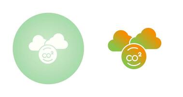 icono de vector de co2