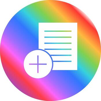 agregar notas vector icono