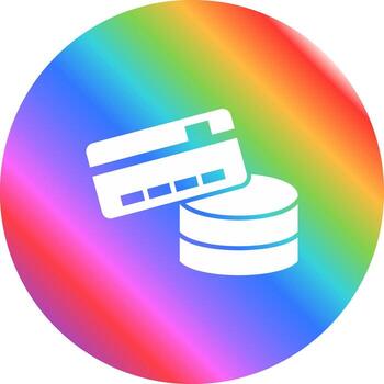 icono de vector de método de pago