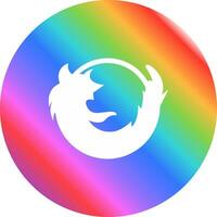 Firefox logo vector icono