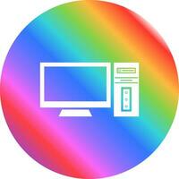 Computer Vector Icon