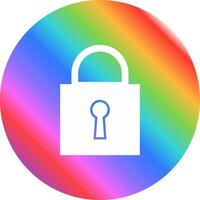 Closed Padlock Vector Icon