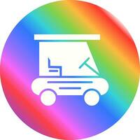 golf buggie Vector Icon