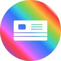 icono de vector de tarjeta de cajero automático