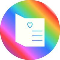 Open Card Vector Icon