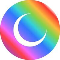 New Moon Vector Icon