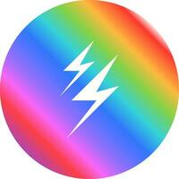 Lightning Vector Icon