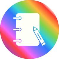 Paper and Pencils Vector Icon