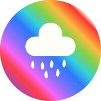 Rain Cloud Vector Icon