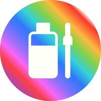 Bottle and Dropper Vector Icon