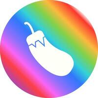 Eggplant Vector Icon