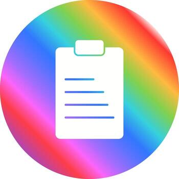 Lab Notes Vector Icon